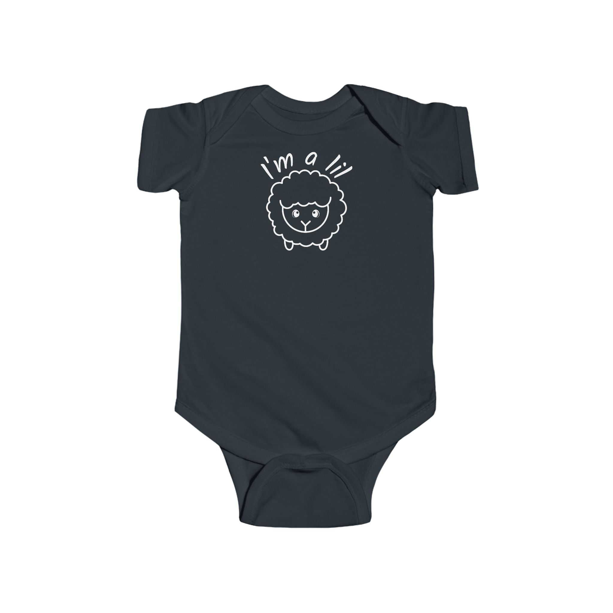Lamb Baby Bodysuit - I'm a Lil Lamb