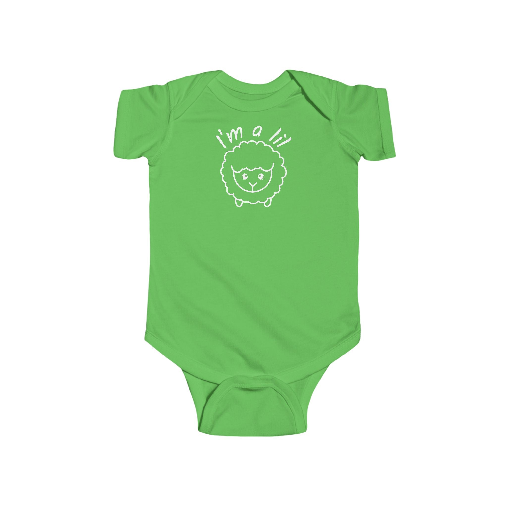 Lamb Baby Bodysuit - I'm a Lil Lamb