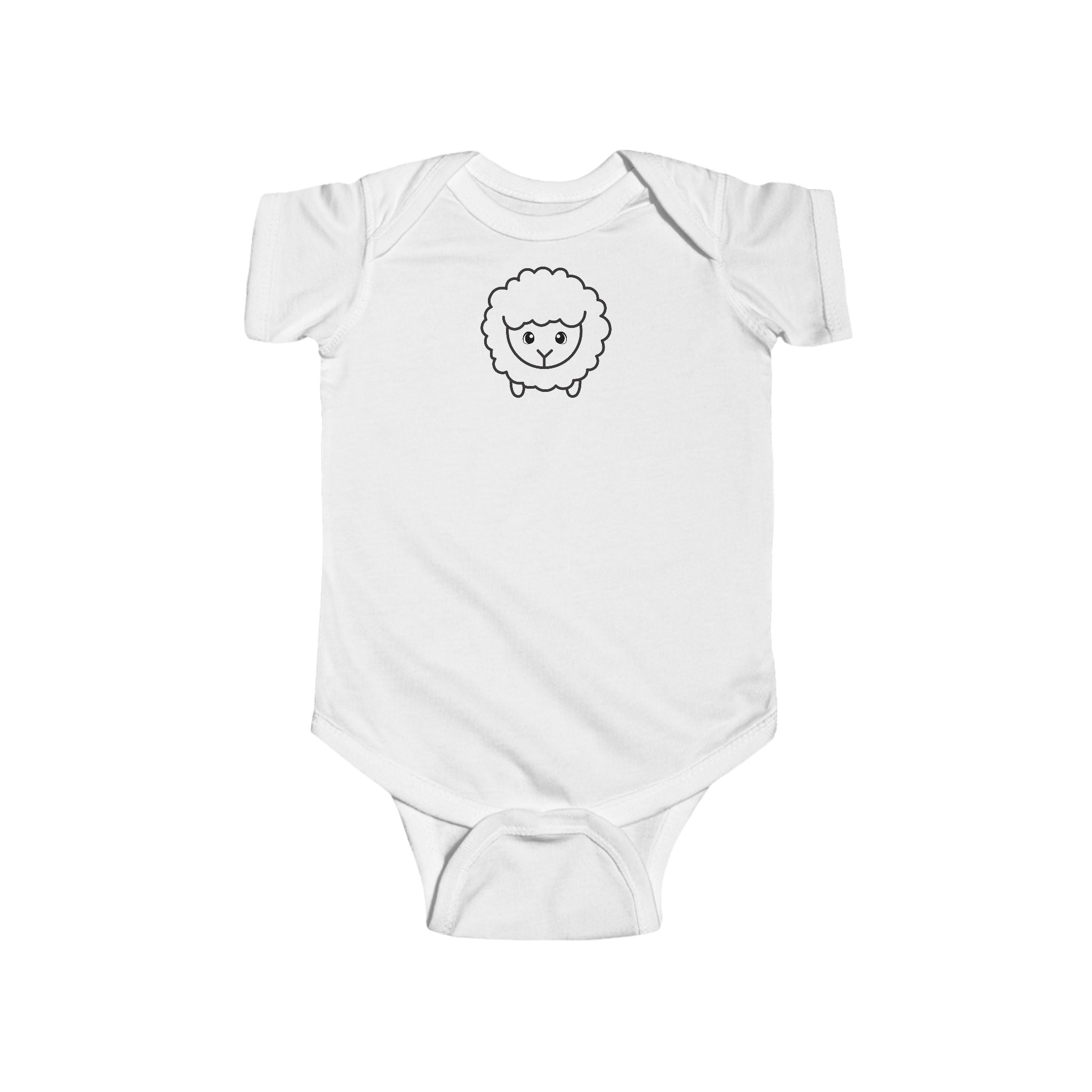 Infant Bodysuit - Lil Lamb body vest