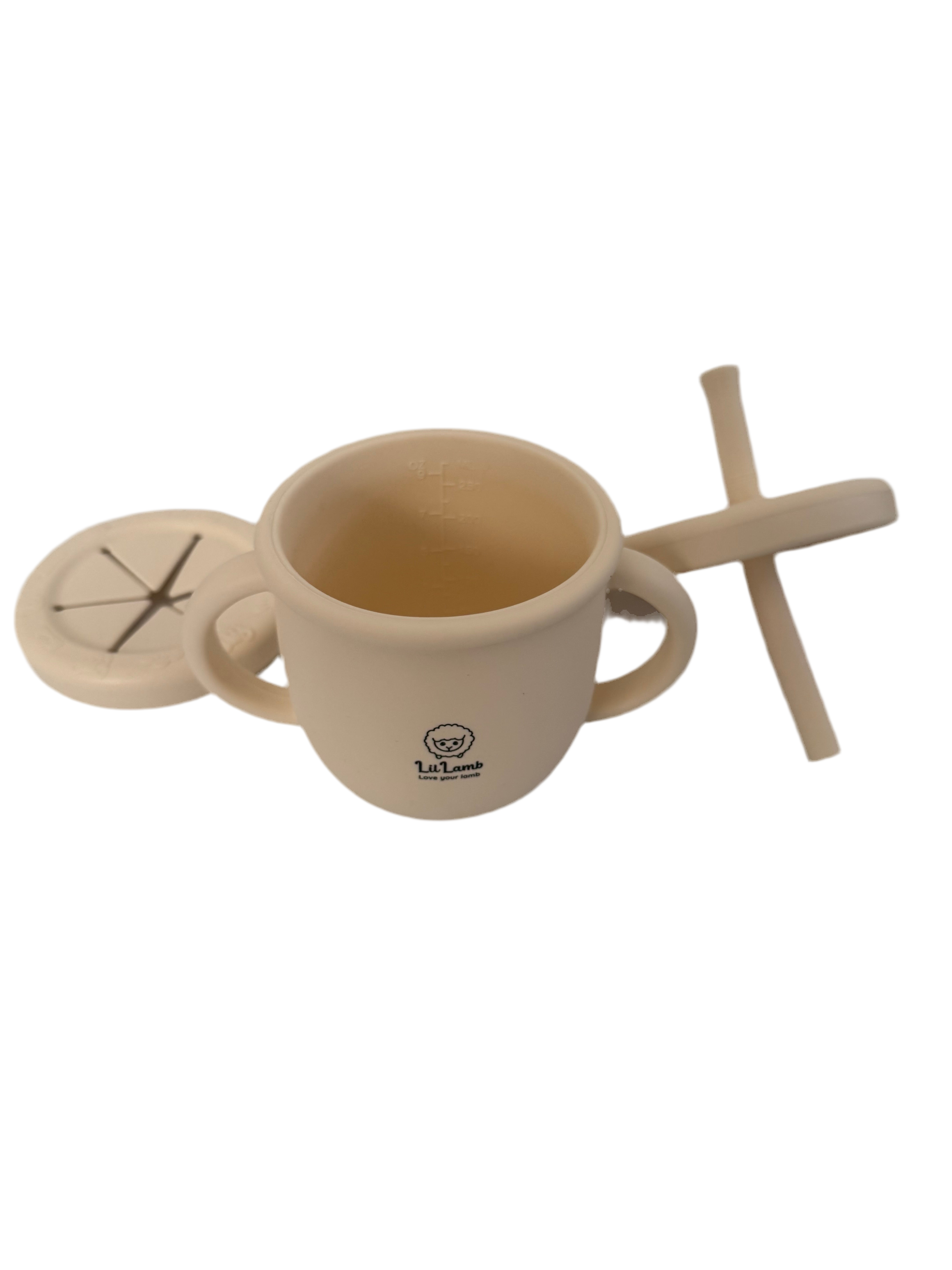 The Cozy Lamb Snack & Sip Cup