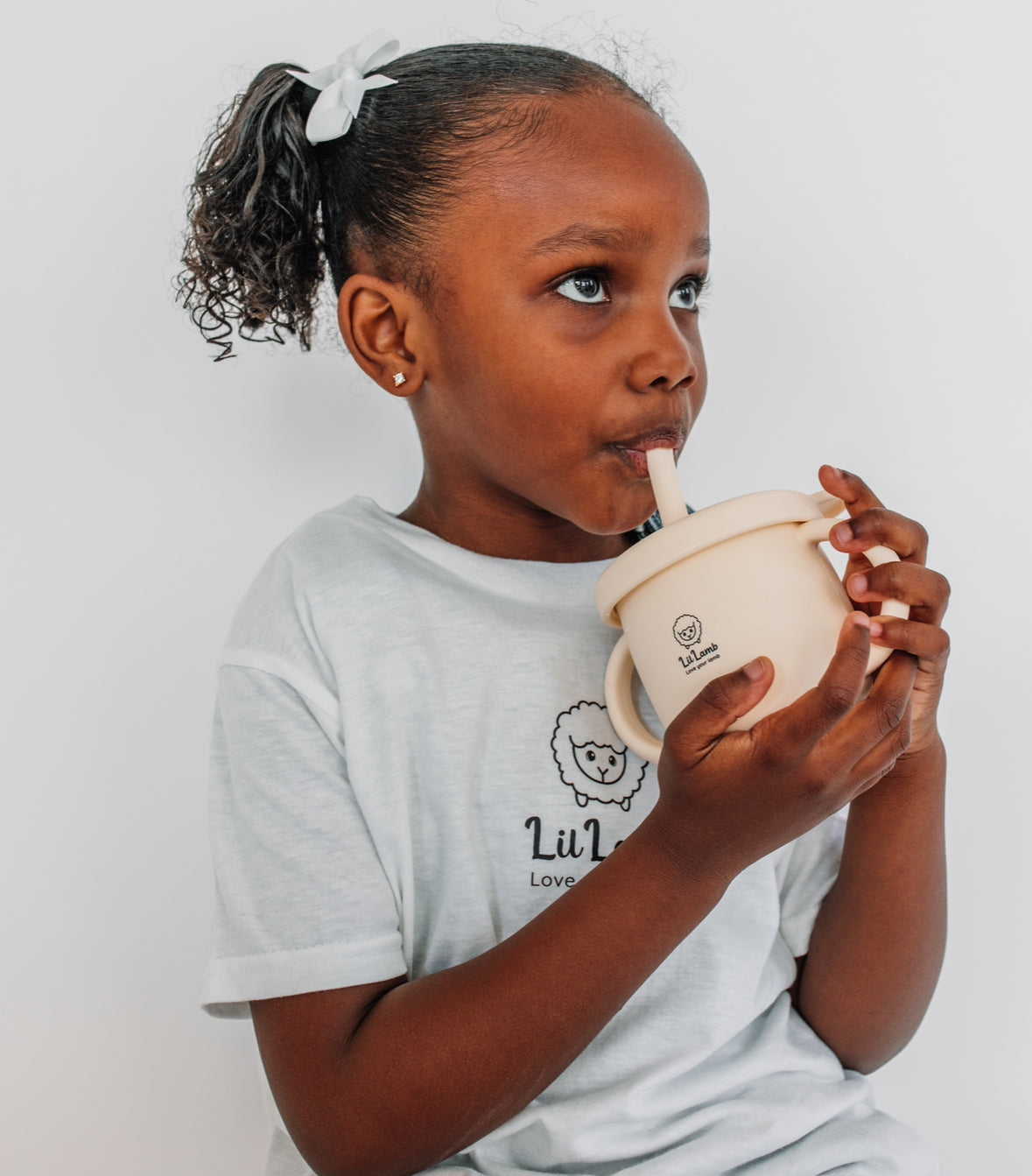 The Cozy Lamb Snack & Sip Cup