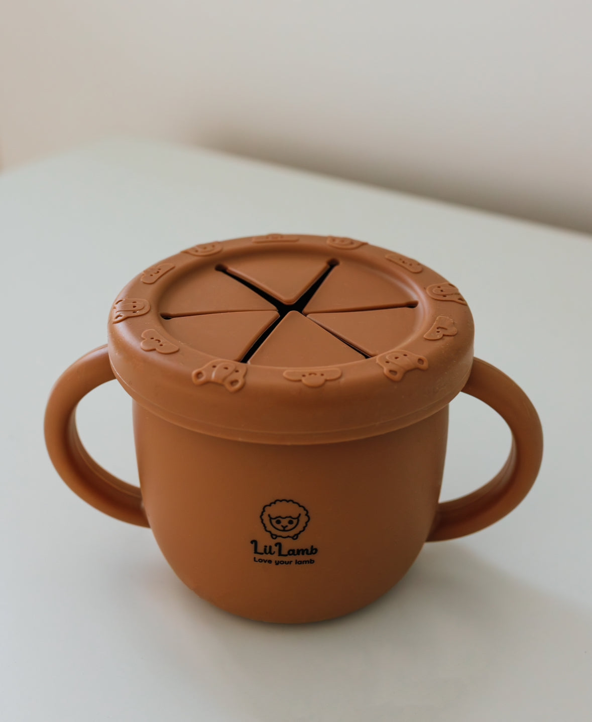 The Cozy Lamb Snack & Sip Cup
